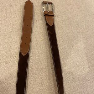 Peter Millar Suede belt, size 38